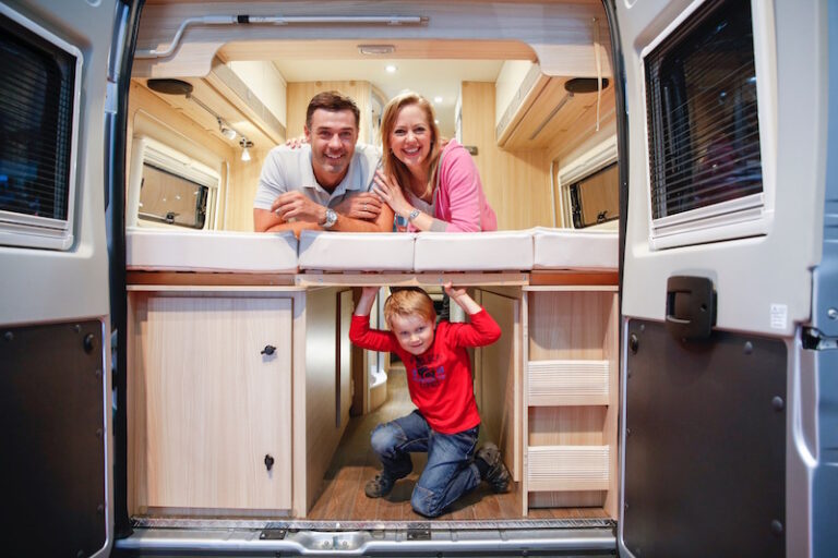 Un fourgon pour la famille