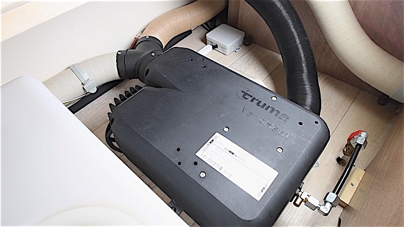 Nouveau chauffage TRUMA Vario Heat Fourgonlesite.