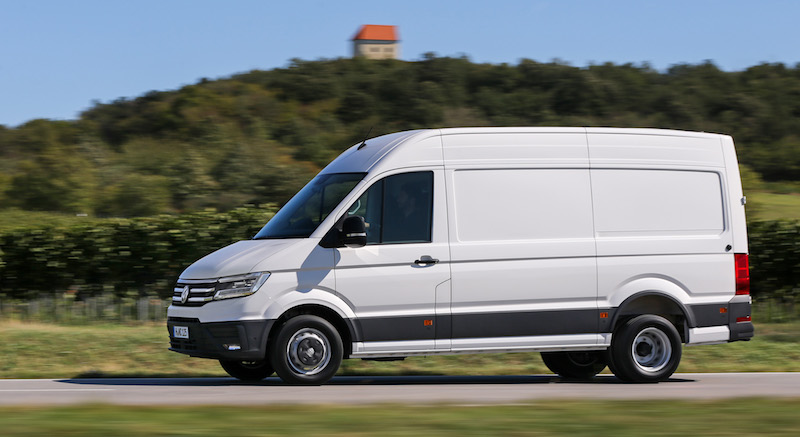 Le VW Crafter sur tous les terrains