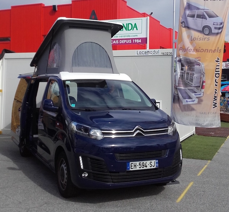 R'Cam Citroën Jumpy Extérieur