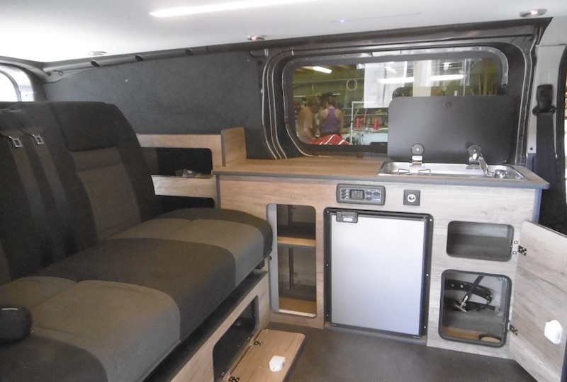 R'Cam Citroën Jumpy Intérieur