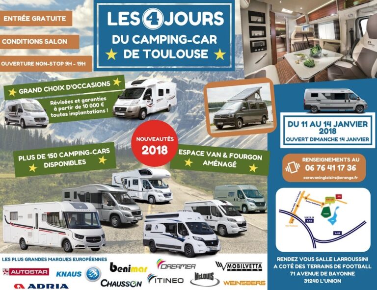 Les 4 jours du camping-car de Toulouse