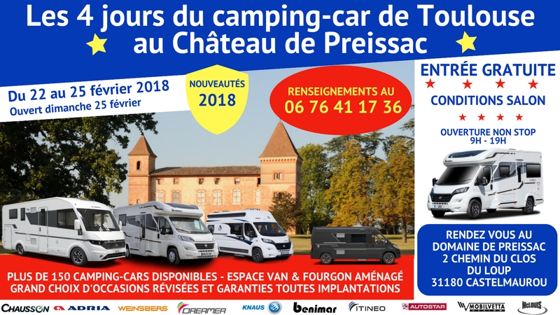 Les 4 Jours Du Camping Car De Toulouse 31 Fourgon Van