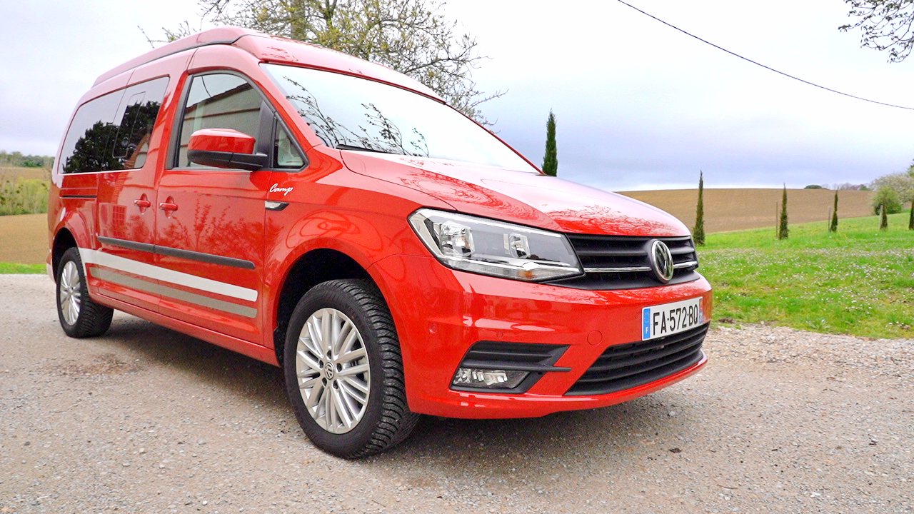 Reimo VW Caddy Camp : voiture du quotidien et mini-van de loisirs