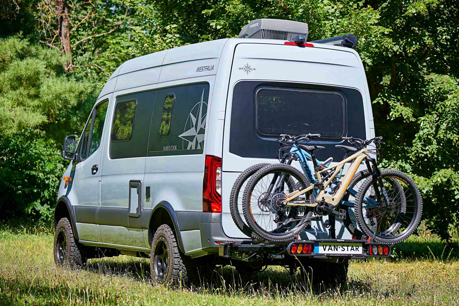 Porte-Vélos Sky-Star Pour Camping-Car