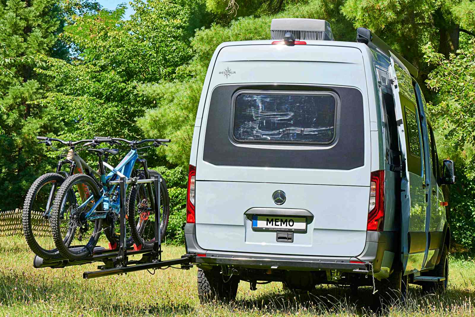 Van-Star et Van-Swing : porte-vélos pivotants pour fourgons et vans