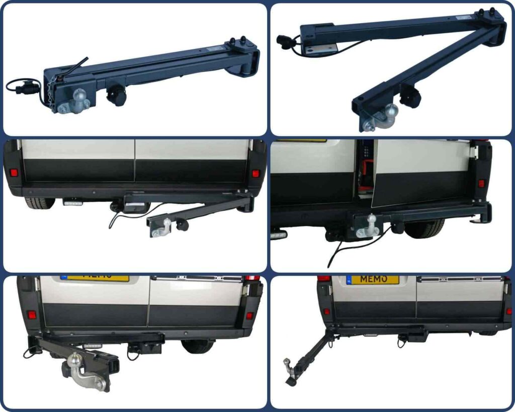 VanStar et VanSwing portevélos pivotants pour fourgons et vans