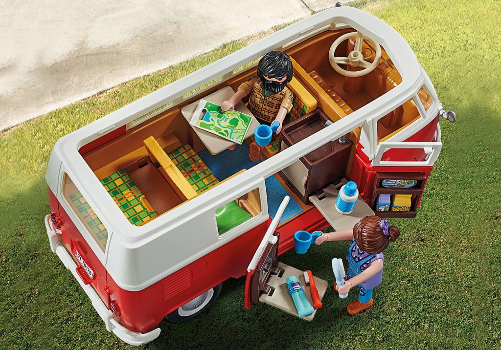 Retour du T1 Combi en Playmobil