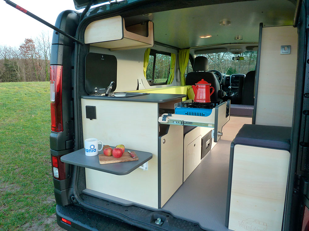 Aménagement amovible voiture - Équipement caravaning