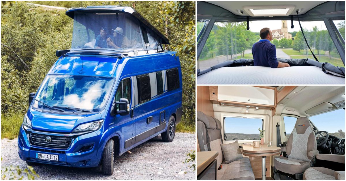 Carado Serie Speciale Edition 15 Des Camper Vans Surequipes Avec Toit Relevable Fourgonlesite