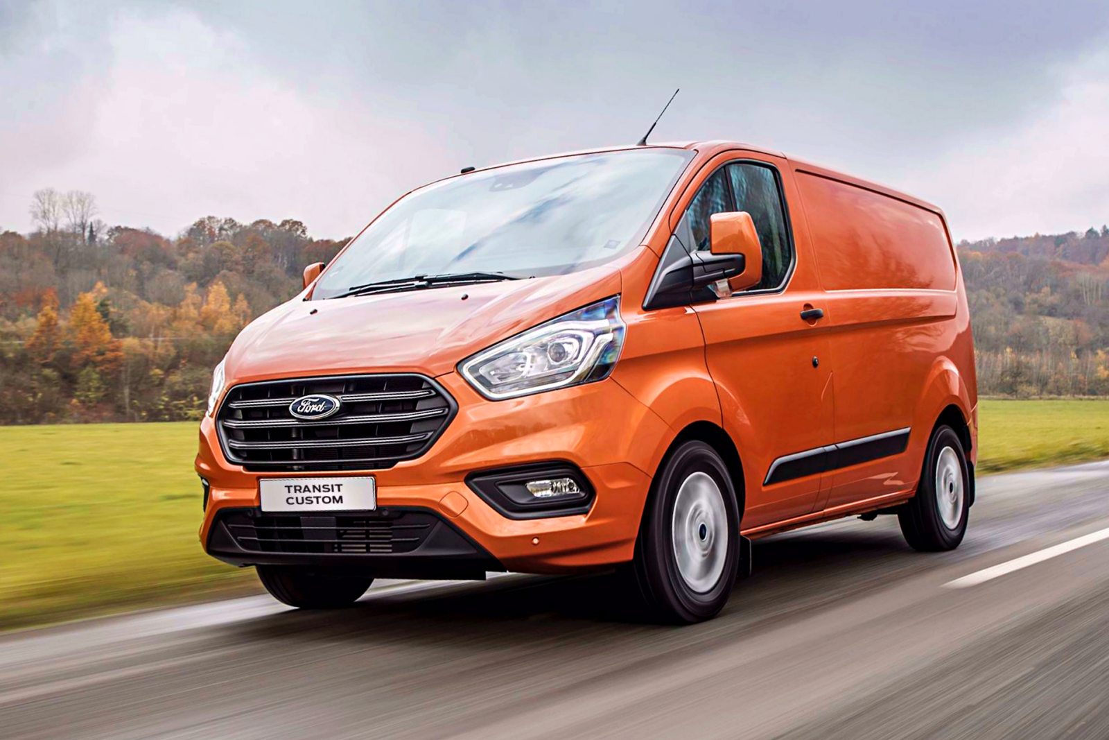 photo route Ford Transit Custom