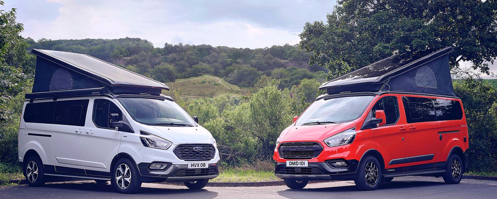 Les nouveaux Ford Custom Nugget Active et Trail 2022