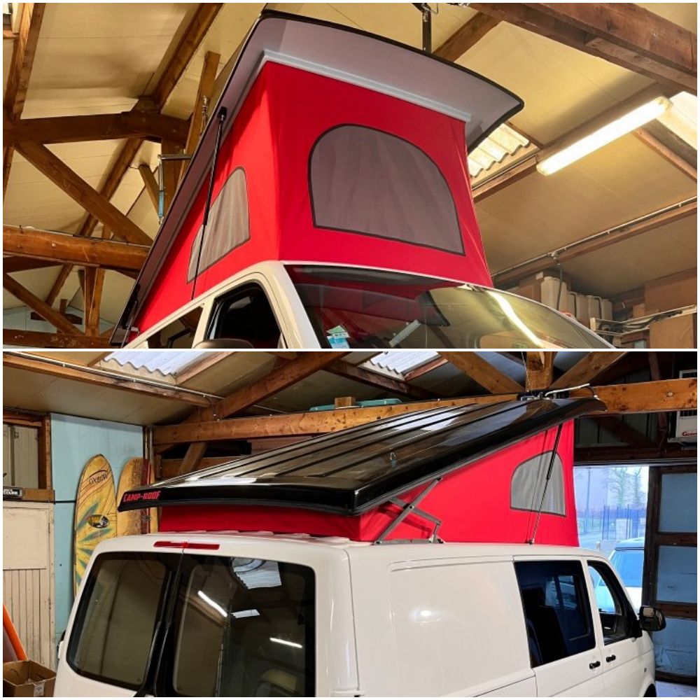 Ciel de toit en bois T2B 74 - Trucs et astuces - VW Camper