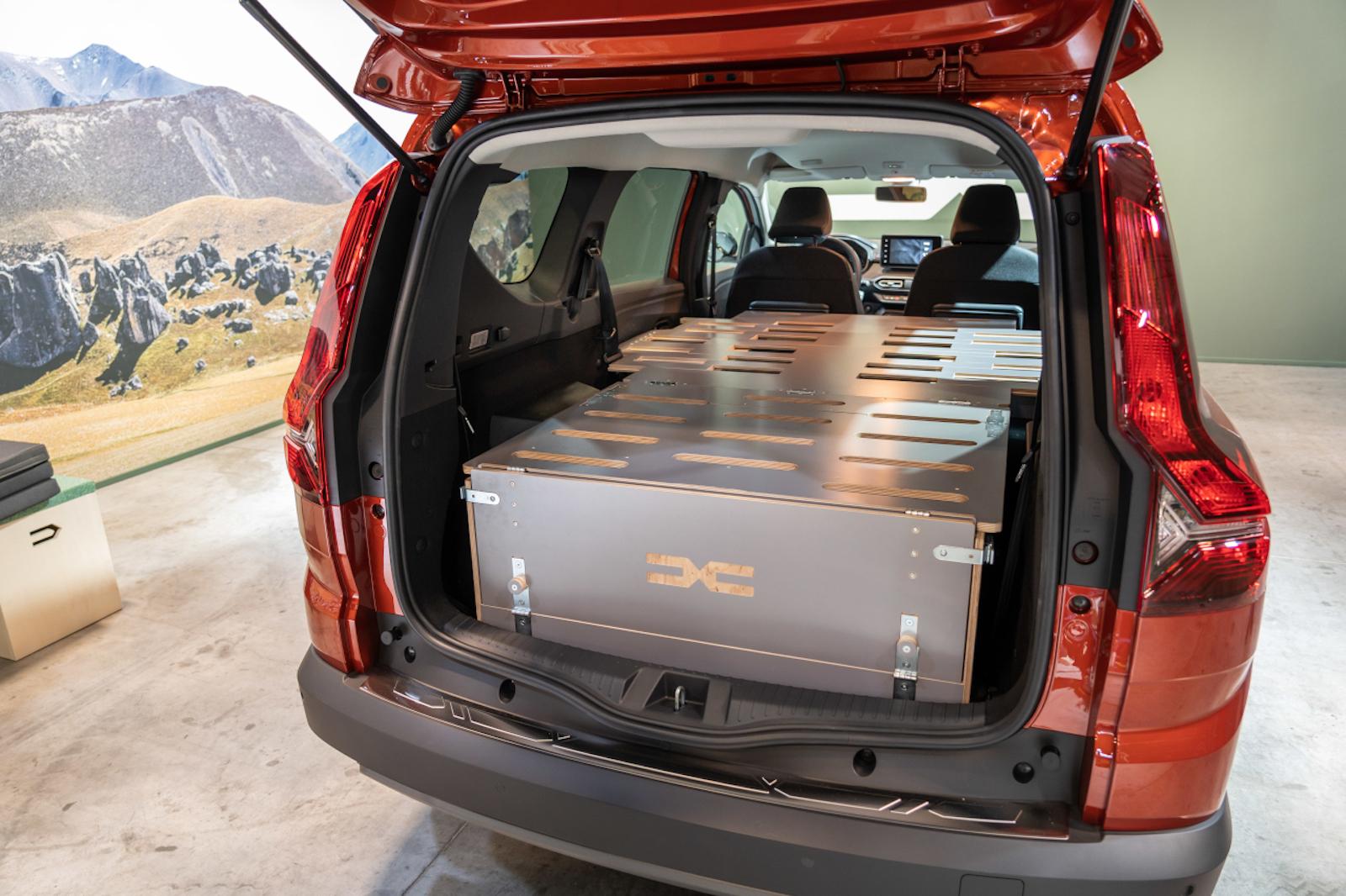 Dacia Jogger - Un kit de camping « officiel » prévu pour 2023