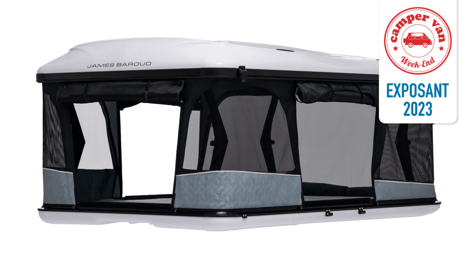 Tente de toit coque rigide | James Baroud Evasion S/M/XL – Xperts 4x4