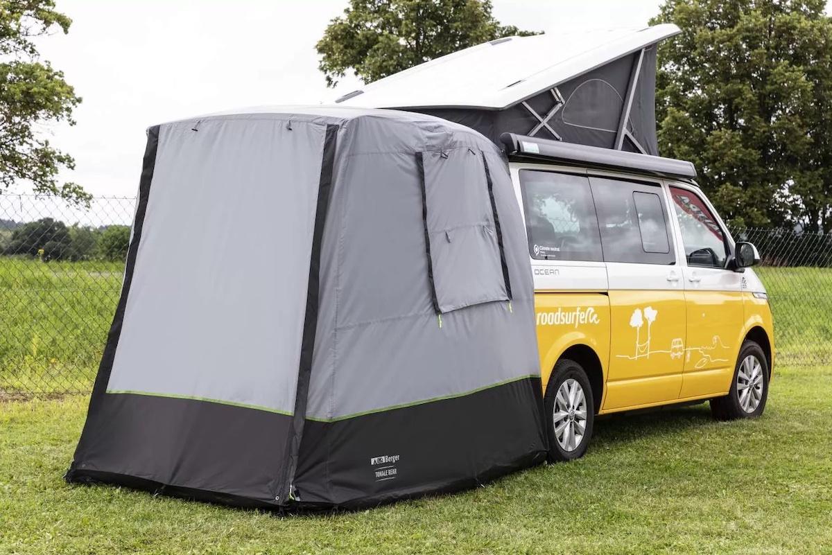 Berger Touring Easy-L Rear tente arrière gonflable pour VW T5/T6 -  Accessoires de camping Berger Camping