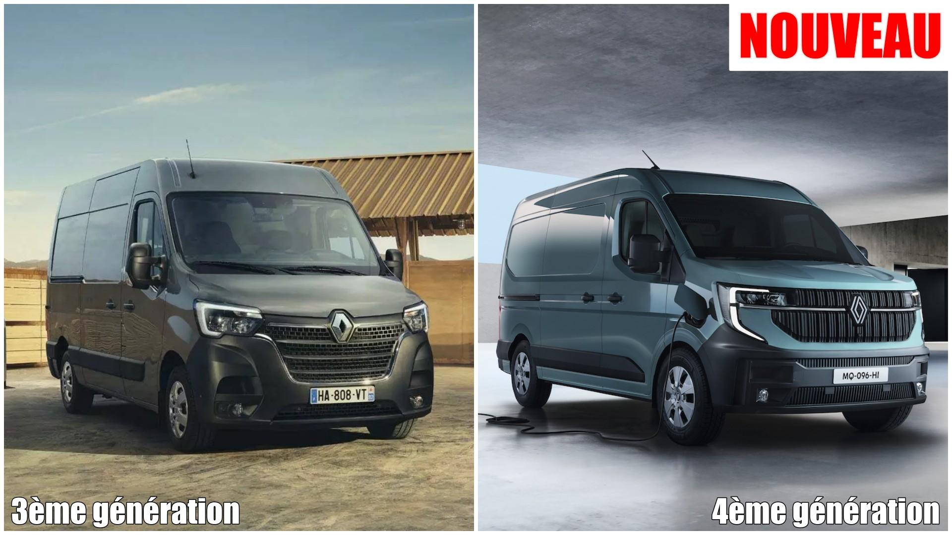 Nouveau Renault Master 2024 : tout change pour le fourgon au losange