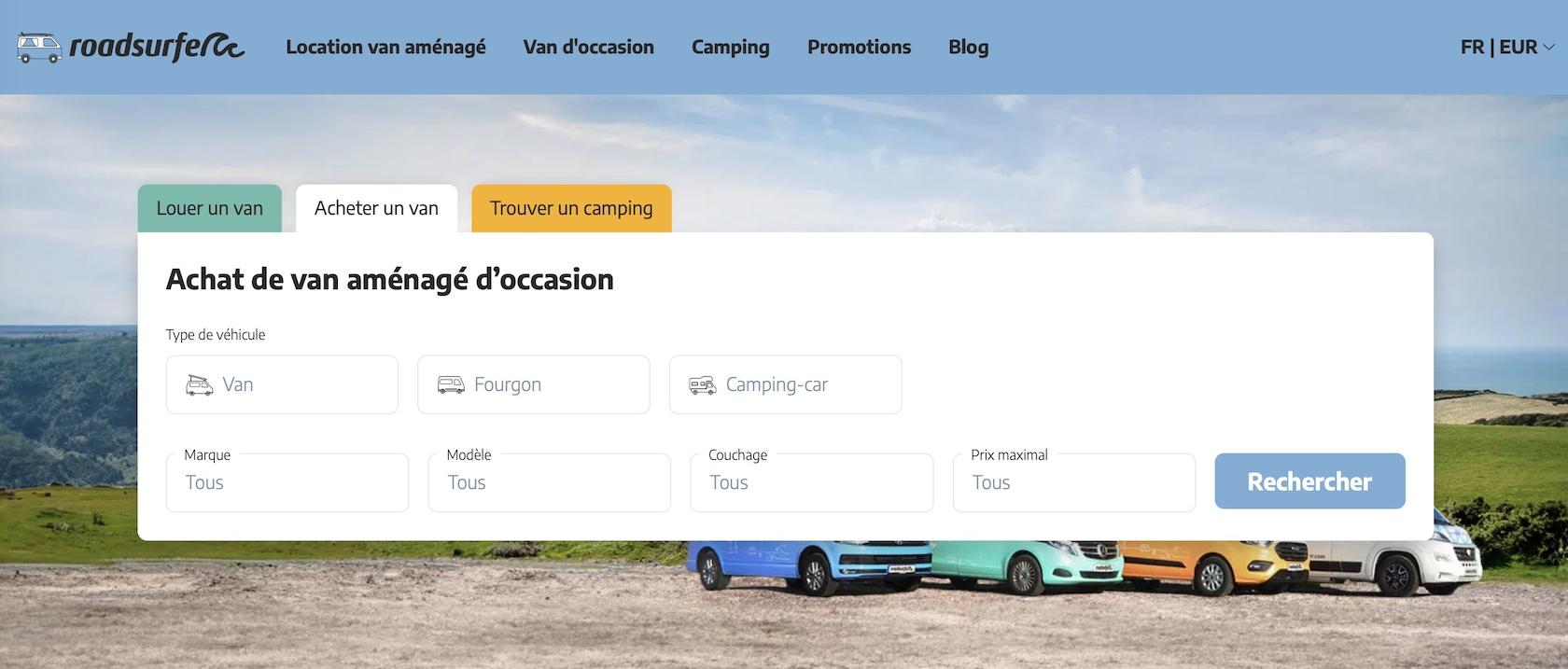 van et fourgon en occasion