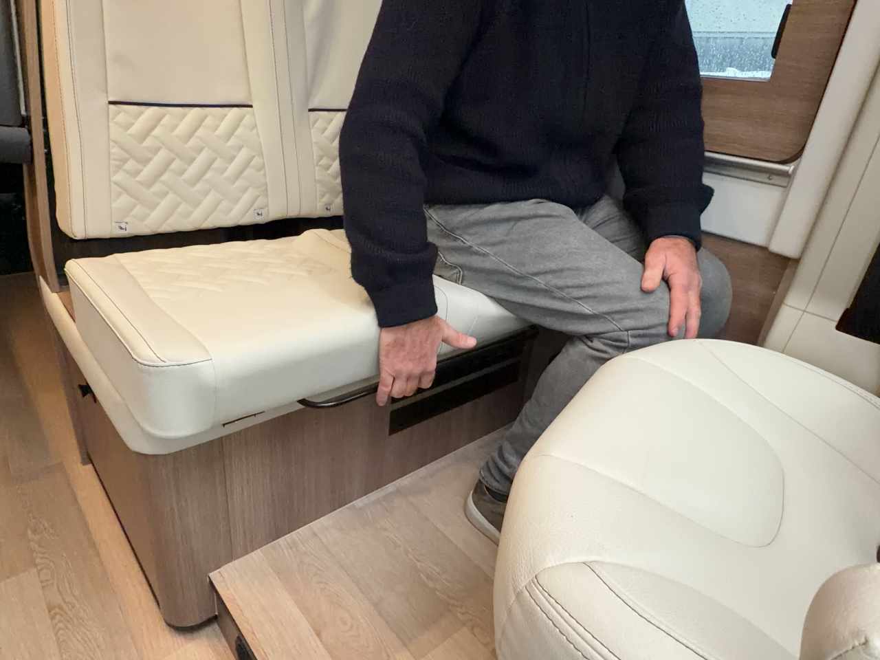 Réglage de la profondeur d'assise fourgon de 6,36 m