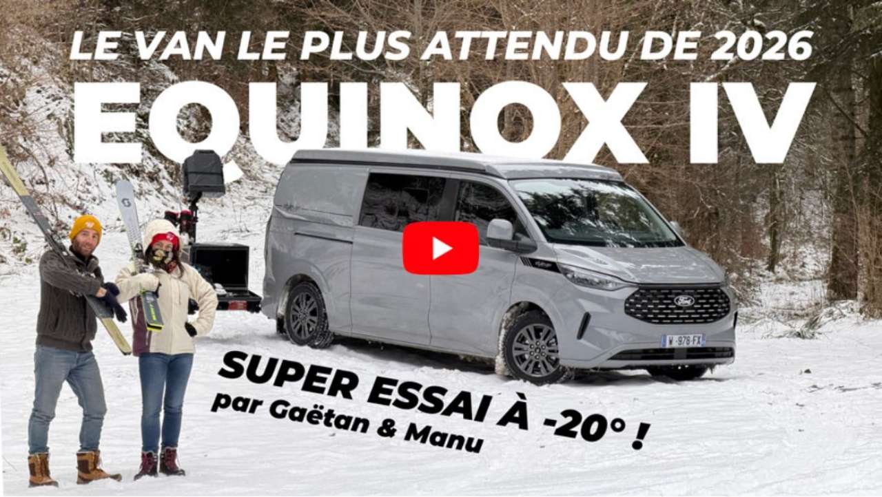 sortie hivernale en van aménagé