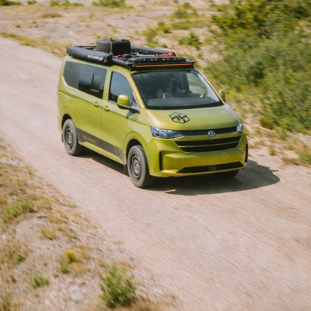 Volkswagen a travers les Pyrénées