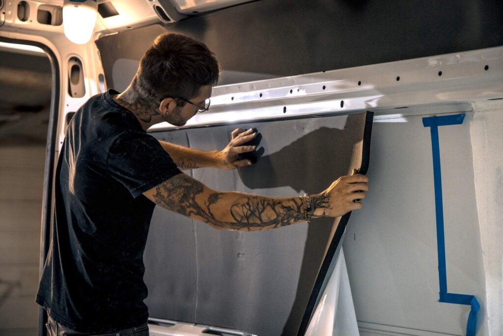 Isolation VAN AMENAGE