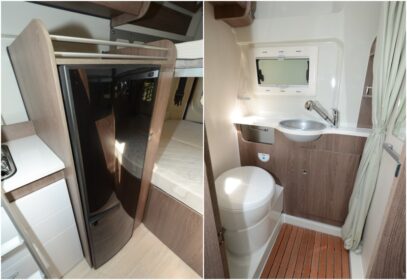 Randger R600 avec réfrigérateur AES slim 134 litres et salle de bain spacieuse