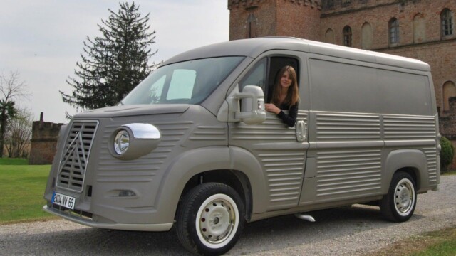 Le tout premier prototype, un Citroën Jumper Panelvan L1H1