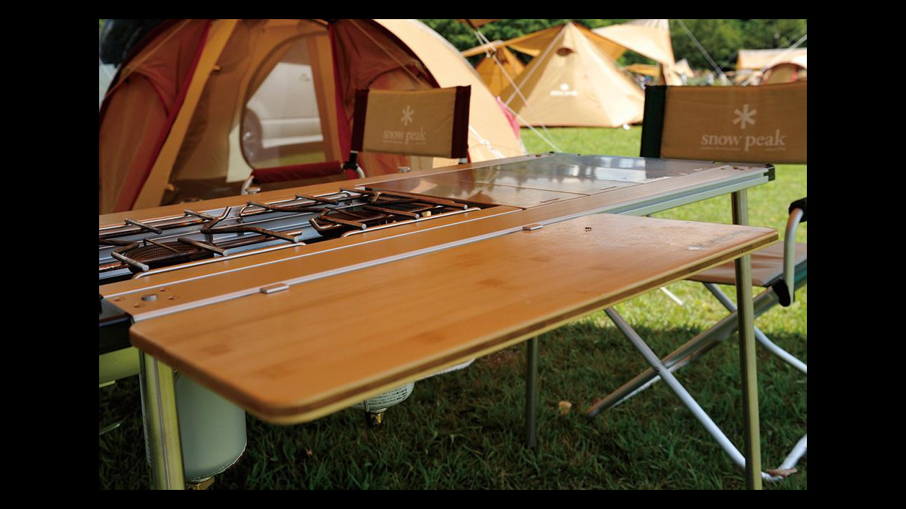 Iron Grill Table