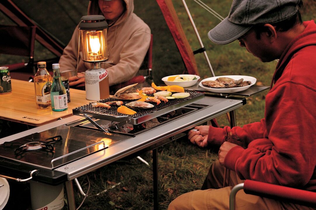 Iron Grill Table
