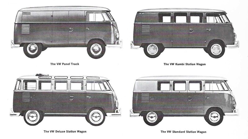 Le VW Deluxe Station Wagon, communément appelé Samba Bus, est une des nombreuses déclinaisons du Combi T1