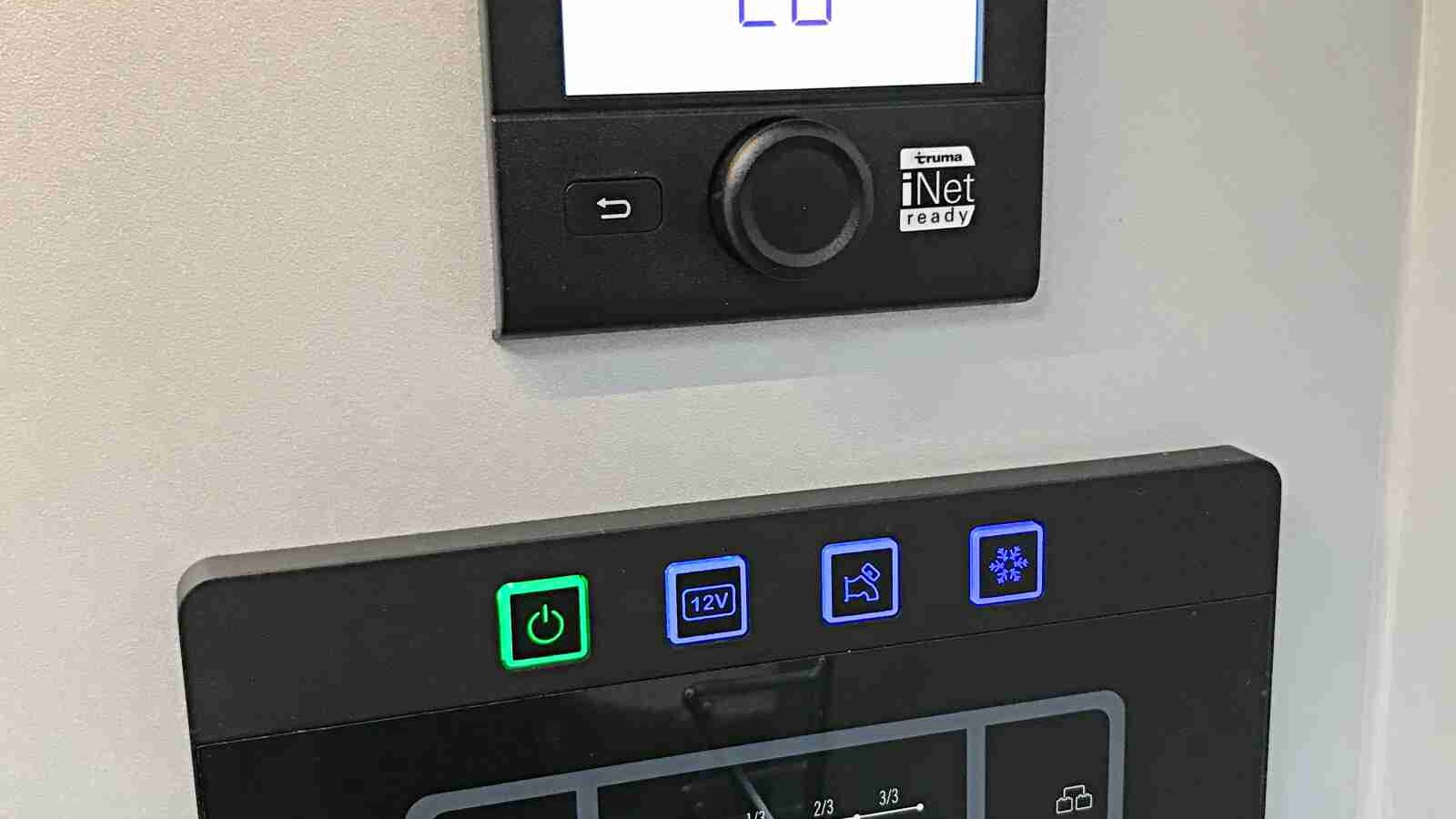 L'Avanti L 4x4 est équipé du combiné Truma 4000 W à air pulsé