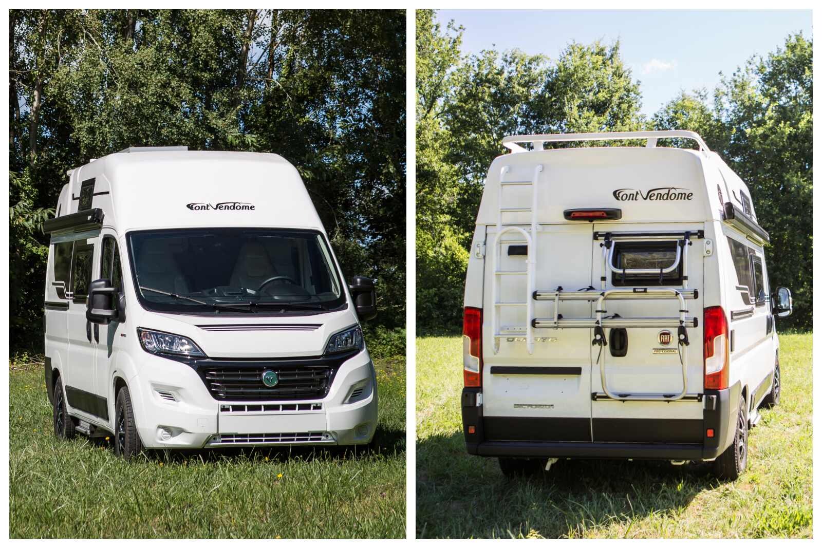 Nouveaux équipement de série pour le Bel Horizon 2019 : store extérieur, panneau solaire et porte-vélos