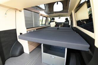 Stocker, dormir, s'asseoir, la modularité du Melbourne est son point fort