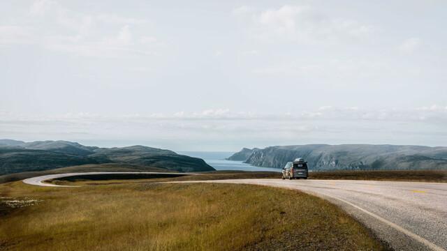 Bientôt le cap Nord où, l'été, le soleil ne se couche jamais.