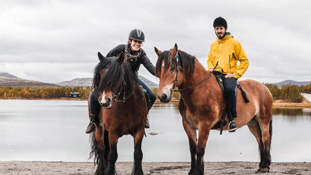 La randonnée à cheval est un excellent moyen de découvrir le sublime parc national de Rondane.