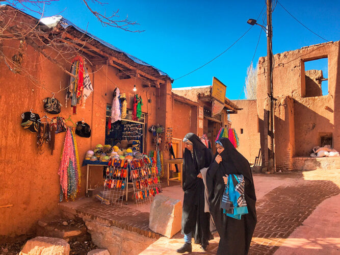 Abyaneh, village typique.