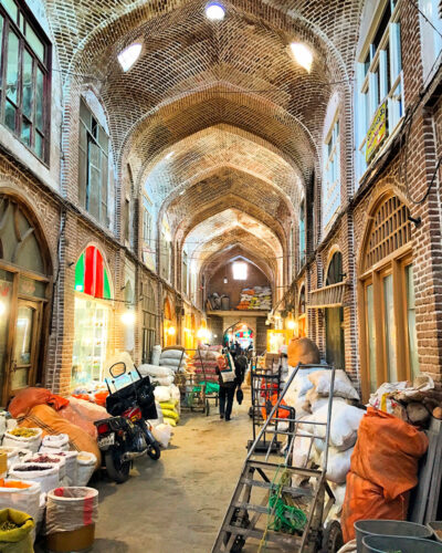 Le grand bazar de Tabriz, l'un des plus anciens d'Iran.