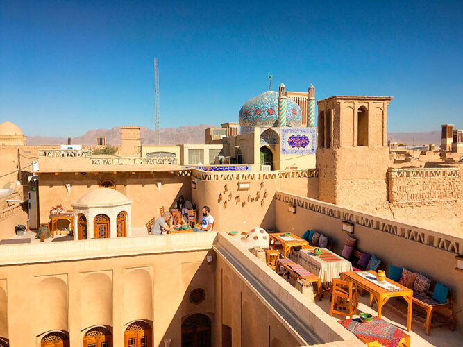Les toits-terrasses de Yazd sont superbes !