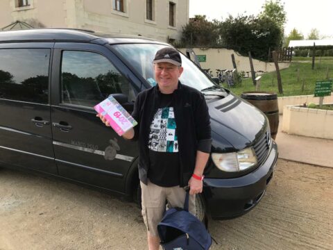 Le guide France Passion 2019 pour Sylvain et son Mercedes Marco Polo affichant plus de 300.000 km