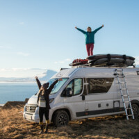 En Islande, avec Anne-Flore Marxer. Crédit photo : Eleonora Raggi