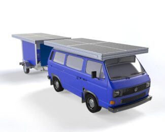 30 ans après, ce T3 syncro de 1990 "rétrofité" est au cœur d'un ambitieux projet environnemental