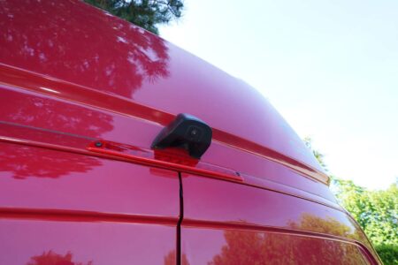 CS REISEMOBILE - Caméra de recul offrant une bonne couverture de la zone arrière.