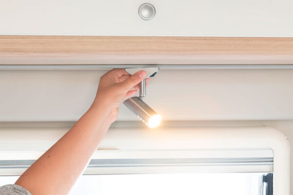 Les spots repositionnables sur rail équipent les Roadcar 2020.