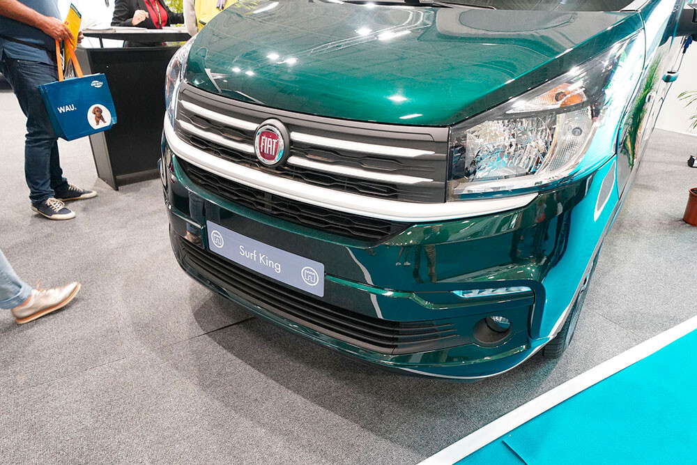 Ici développé sur Fiat Talento, le Surf King pourra également être assemblé sur son jumeau, le Renault Trafic.