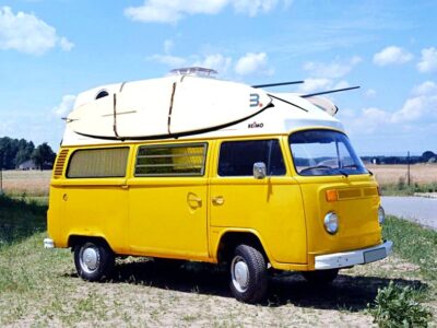 Une des premières rehausses de toit Reimo sur un VW T2