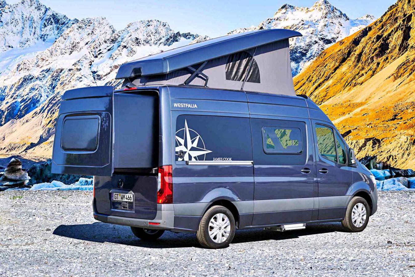 Vans et fourgons de légende le James Cook Westfalia Fourgonlesite