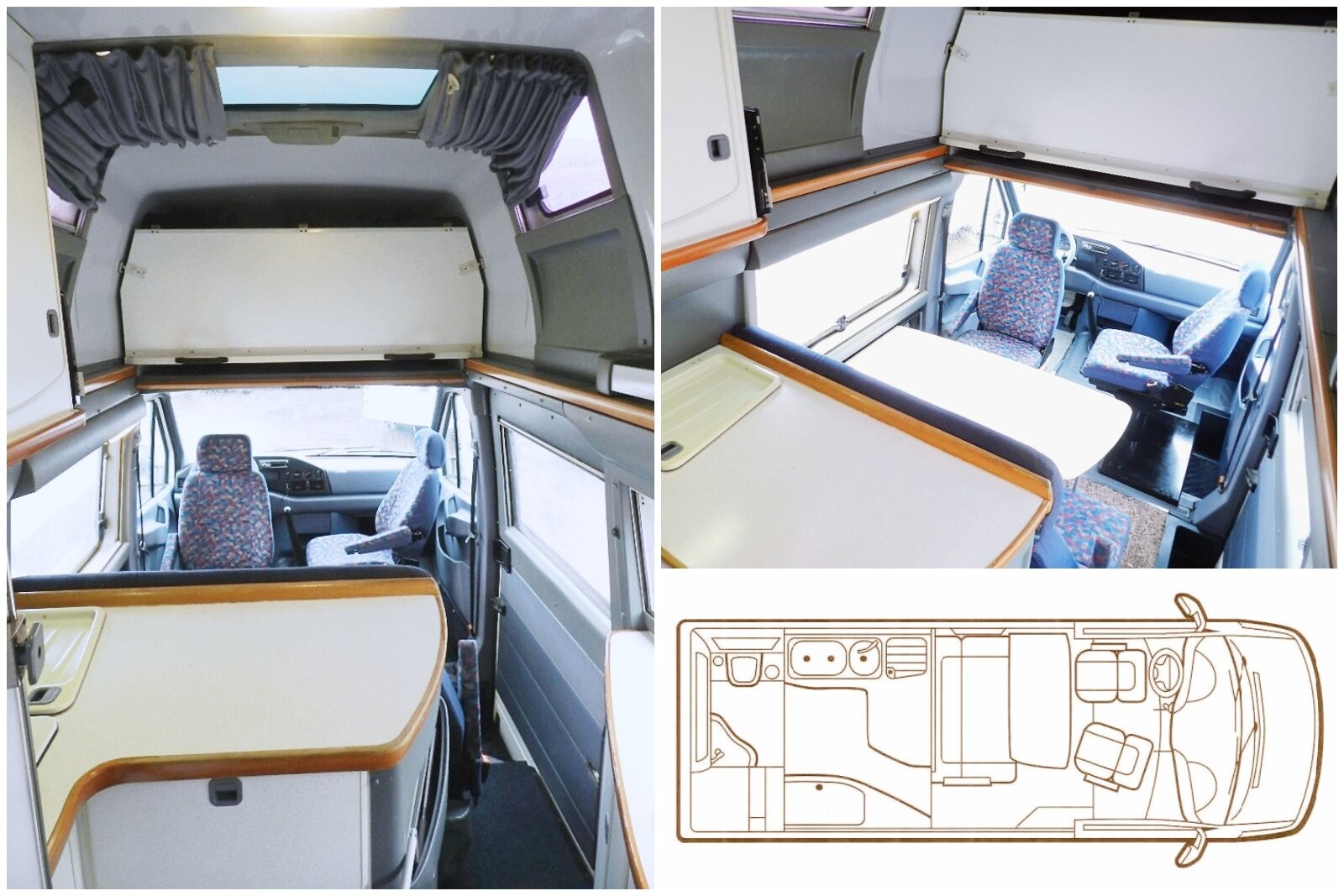 ...la rehausse de toit prend du volume, l'équipement et le confort intérieur se font plus luxueux...