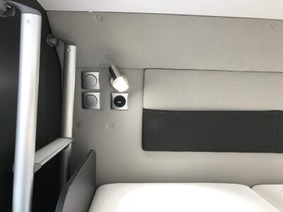 Enfin une place parfaitement trouvée pour l'échelle !