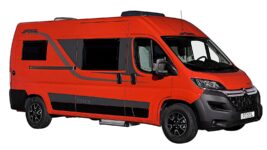 La couleur de carrosserie du Trenta 600 est disponible en blanc, bleu ou rouge sans surcout. Les peintures métallisées sont en option.